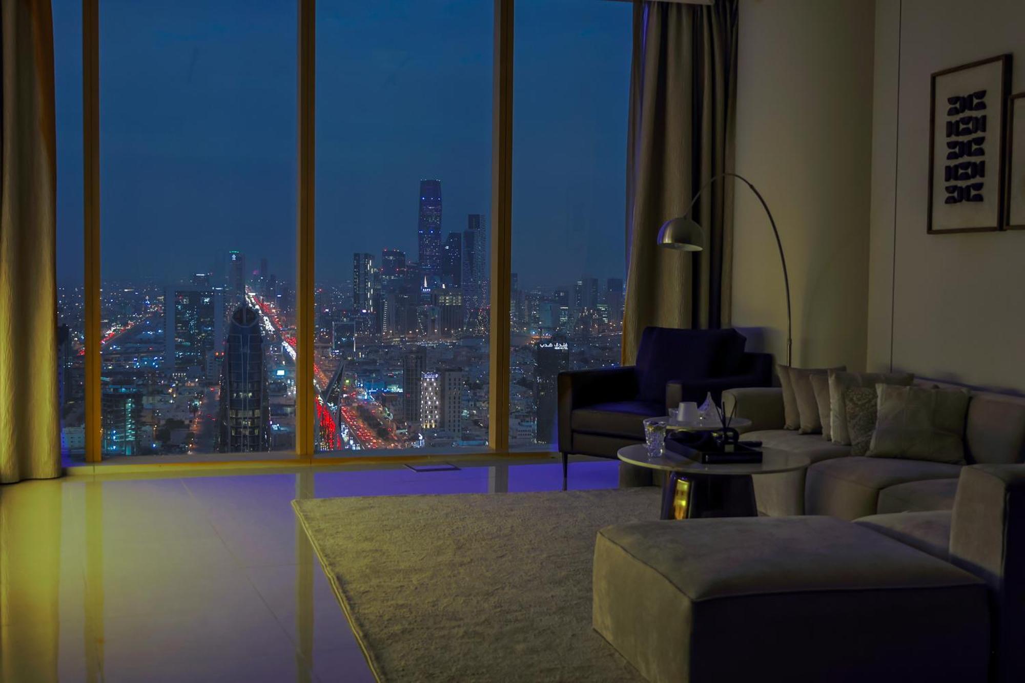 Skyline View Rafal Tower Riyadh